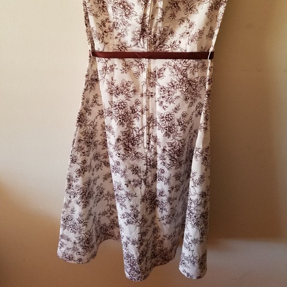 Strapless Floral Dress - Picture 2 of 2